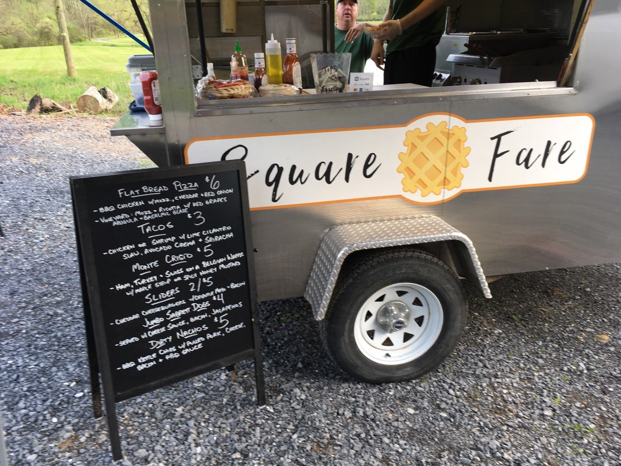 Square Fare Food Truck Mountain View Vineyard